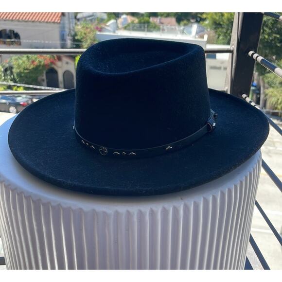 Renegade Headwear Packable Black Lite Felt Wool Hat - Picture 11 of 11